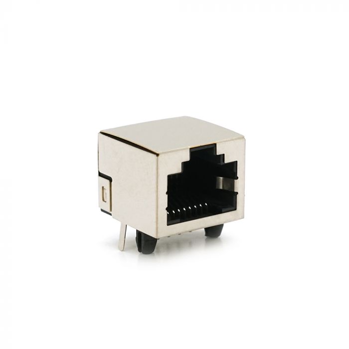 
					Гніздо RJ45 екранований з інтерфейсом 8P8C під пайку, роз'єм 16H, Silver