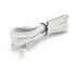 
					Патч-корд телефонний, RJ11, 2,0m, білий