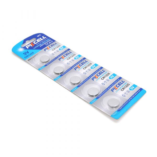 
					Батарейка літієва PKCELL CR1225, 5 шт в блістері (упак.100 штук) ціна за бліст. Q30