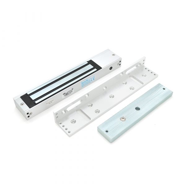 
					Електромагнітний замок MS-280LED + Куточок LS-280, до 280 кг, DC12V / 500mA, DC24V / 250mA. Розміри: 250х47х25 мм