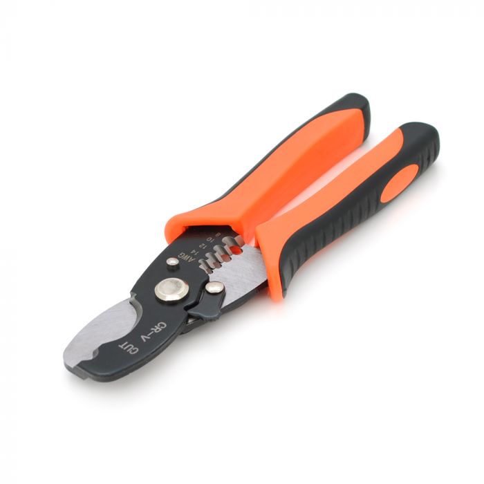 
					Iнструмент для зачистки кабеля 7-1 Stripper, orange, AWG10-16