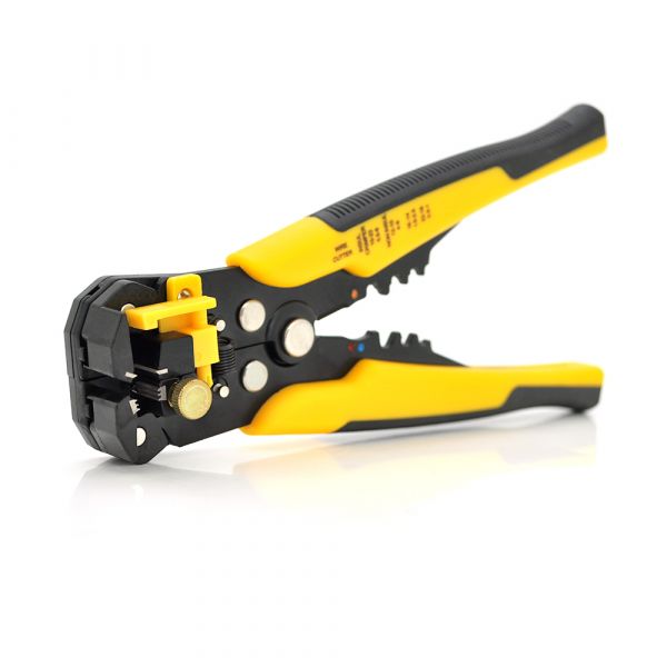 
					Багатофункціональний інструмент для зачистки і для видалення ізоляції кабелю YTH, Black-yellow, AWG10-24(0.2-6.0mm2)