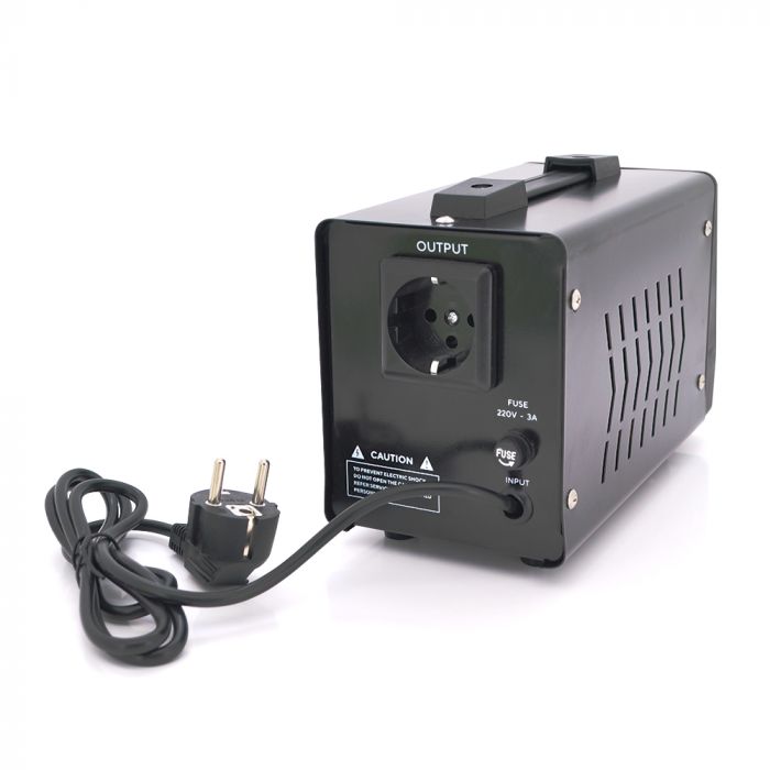
					Стабілізатор напруги релейный Green Wave Mauser 1000VA (700Вт), 1xShuko, DC140-260V, AC220±8%, BOX, Q4