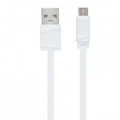 
					Кабель Hoco X5 Bamboo, Micro-USB, 2.4A, White, довжина 1м, BOX