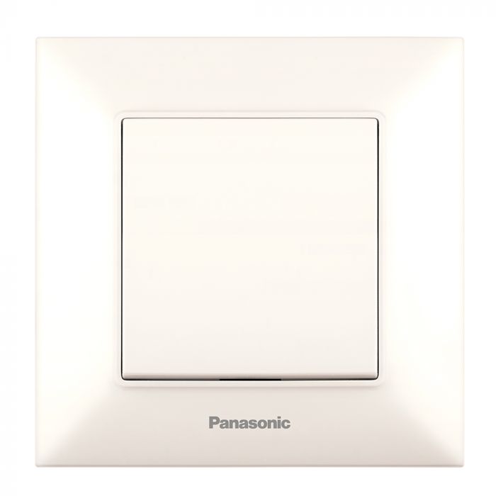 
					Вимикач Panasonic Arkedia Slim одноклавішний, кремовий