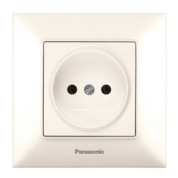 
					Розетка Panasonic Arkedia Slim, кремова