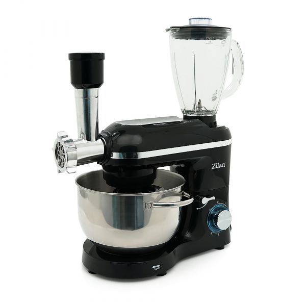 
					Мультиміксер hurricane Zilan ZLN1772, 1400W, black/silver