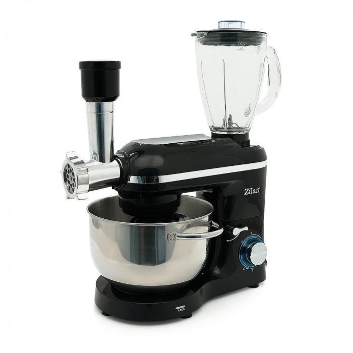 
					Мультиміксер hurricane Zilan ZLN1772, 1400W, black/silver