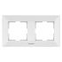 
					Рамка Panasonic Arkedia Slim подвійна, горизонтальна, біла