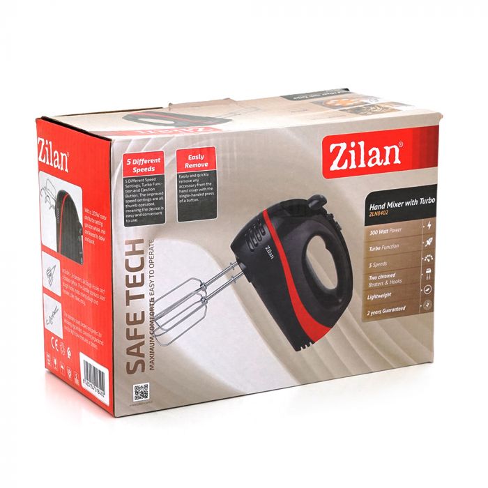 
					Міксер Zilan ZLN8402, 300W, black