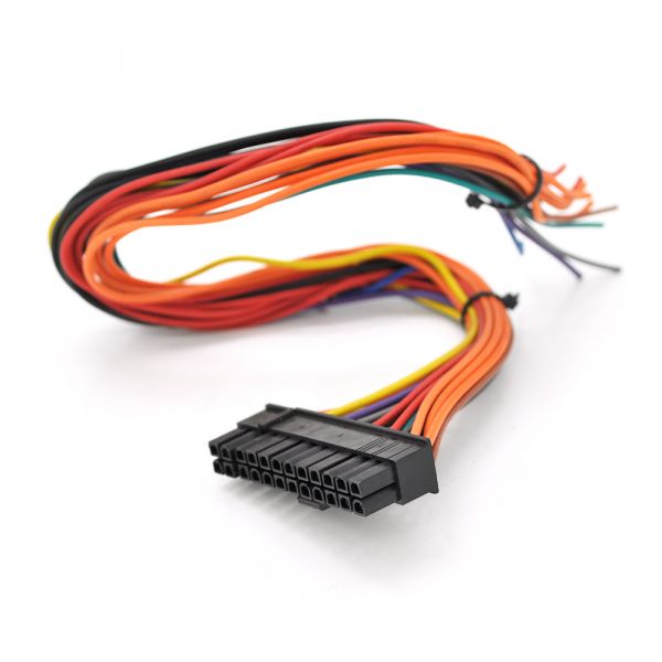 
					Кабель-перехідник для живлення відеокарти 24P під пайку, OEM