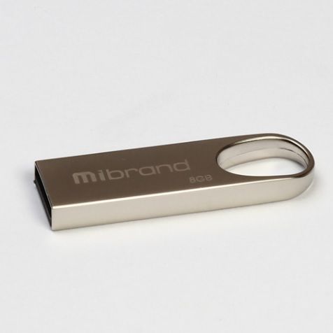 
					Флеш-накопичувач Mibrand Irbis, USB 2.0, 8GB, Metal Design, Blister