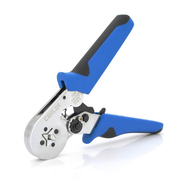 
					Крімпер CINLINELE HCS8 10S для обтиску кабельного накінечника, blue + набір кабельних наконечників (VE0508,VE1508,VE1008,VE4009,VE2508)