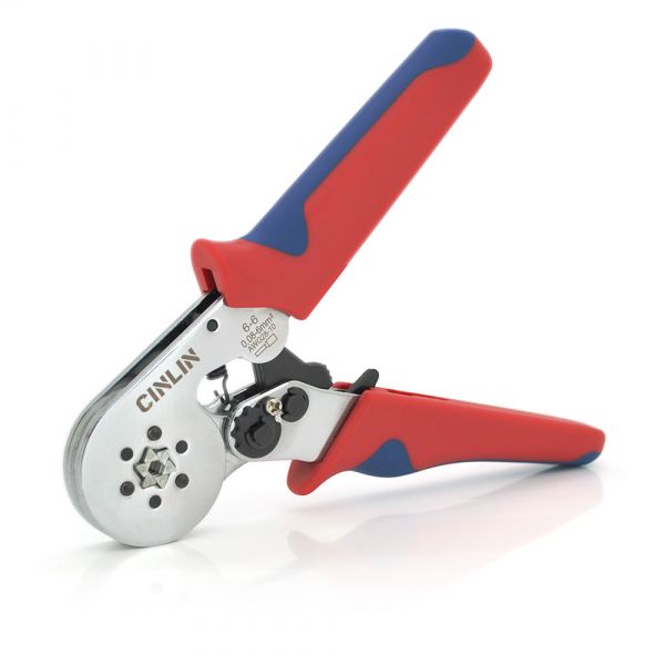 
					Крімпер CINLINELE HCS8 6-6A для обтиску кабельного накінечника, red + набір кабельних наконечників (VE0508, VE7508, VE1008, VE1508, VE4009, VE2508)