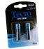 Батарейка Tecro Extra Energy Alkaline AAA/LR03 BL 2 шт