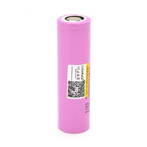 
					Акумулятор 18650 Li-Ion LiitoKala Lii-30Q, 3000mah （2900-3100mah）, 27A, 3.7V (2.5-4.25V), Pink, PVC