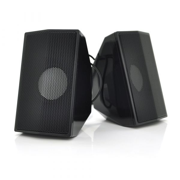 
					Колонки 2.0 Kisonli S-333 для ПК і ноутбука, USB + 3.5mm, 2x3W, 20Hz- 20KHz, Black, BOX, Q50