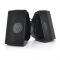 
					Колонки 2.0 Kisonli S-333 для ПК і ноутбука, USB + 3.5mm, 2x3W, 20Hz- 20KHz, Black, BOX, Q50