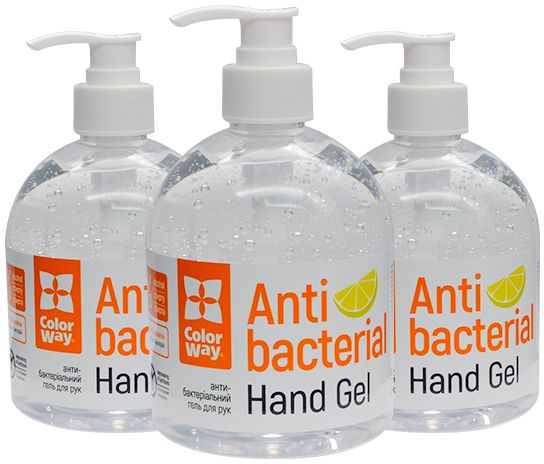 Гель спиртовий ColorWay для дезинфекції рук 500мл (CW-3950)