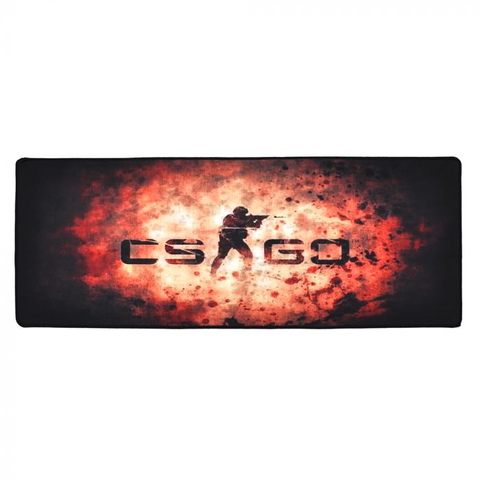 
					Килимок 300 * 800 тканинної CS One Fighter з бічної прошивкою, товщина 3 мм, колір Black / Red, Пакет