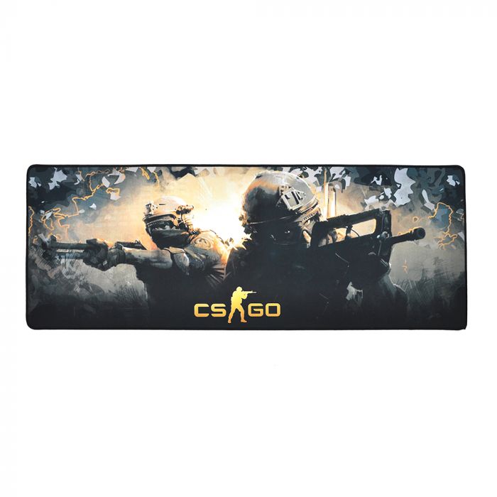 
					Килимок 300 * 800 тканинної CS Two Fighter з бічної прошивкою, товщина 3 мм, колір Black / Red, Пакет
