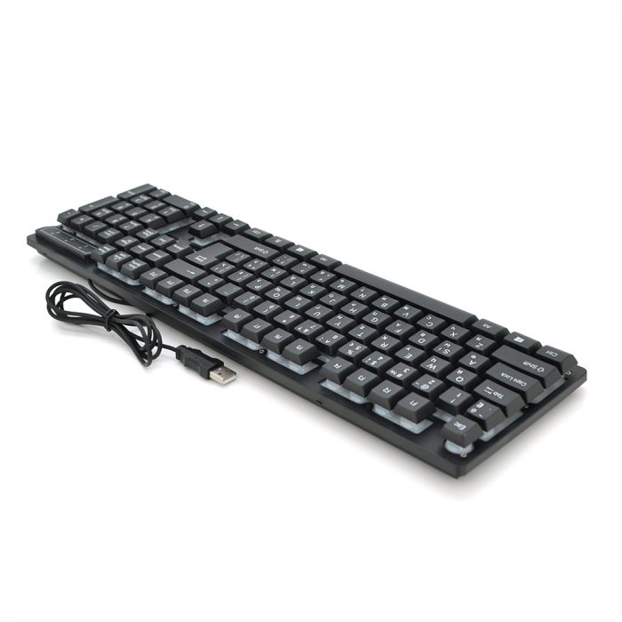 
					Набір Gamer Cyberpunk CP-009 (Клавіатура + Миша + Навушники + Килимок), Box