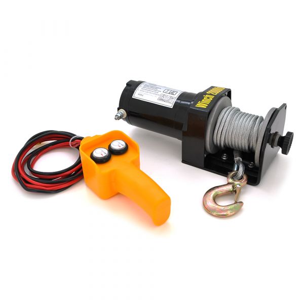 
					Автомобільна електрична лебідка 2000LB, 12V/24V, вантажопідйомність 907кг