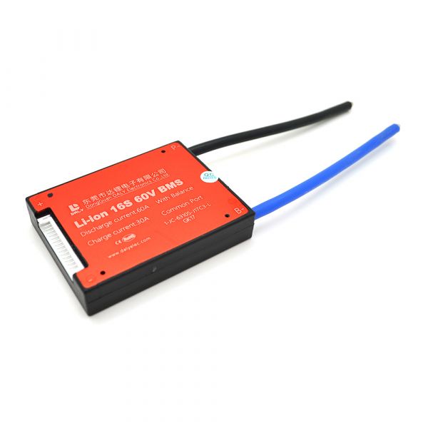 
					BMS плата DaLy Li-ion 60V 16S 60A симетрія