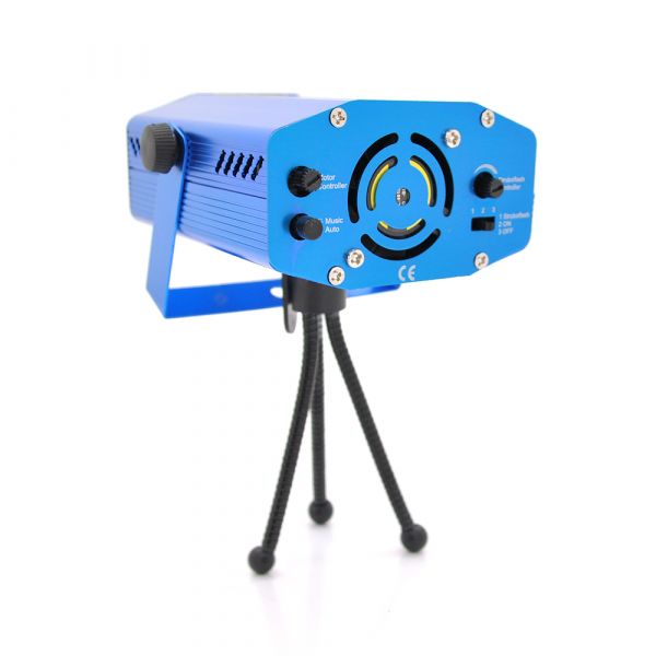 
					Диско лазер 6 в 1, RGB, Box