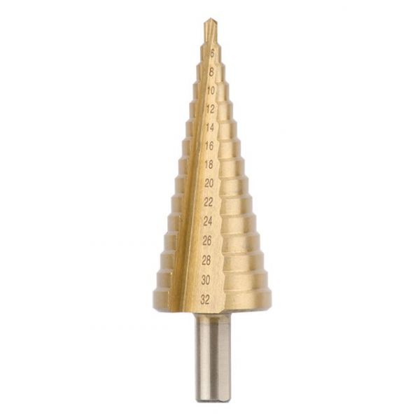 
					Свердло ступінчасте, крокове HSS 4-32 мм