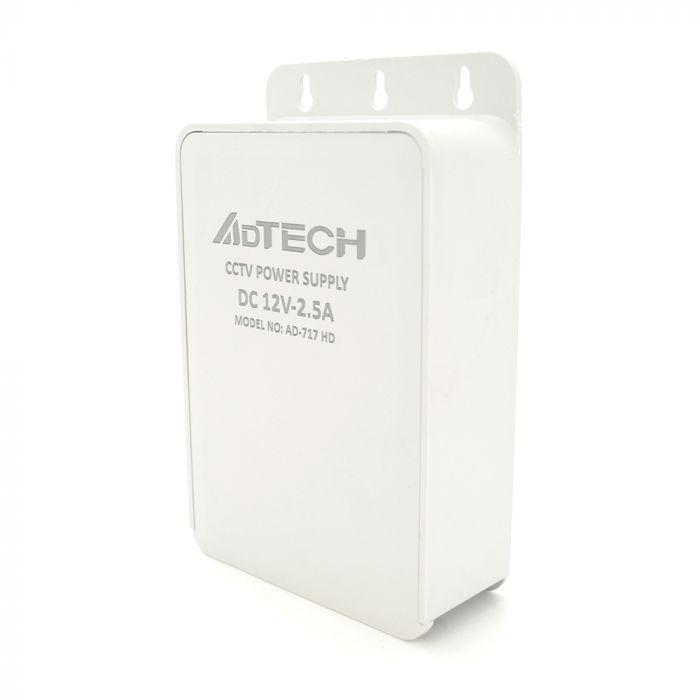 
					Імпульсний адаптер живлення ADtech 12В 2.5А (30Вт) Plastic Box IP63