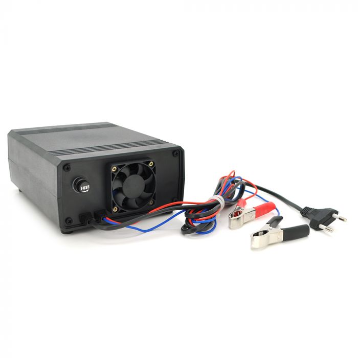 
					Трансформаторний зарядний пристрій ТР-2 для акумулятора 6-12-16,5V, ємність АКБ 32-120А/год, струм заряду 9A