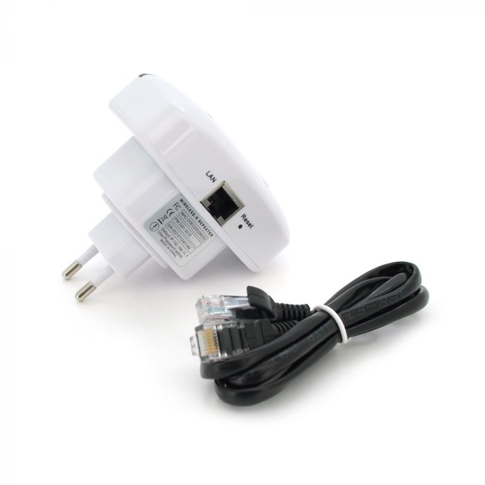 
					Підсилювач WiFi сигналу з вбудованою антеною WNWF, живлення 220V, 300Mbps, IEEE 802.11b/g/n, 2.4-2.4835GHz, BOX
