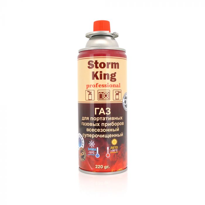 
					Газовий балон Storm king, 220г