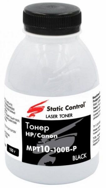 Тонер HP/Canon Універсальний №10  100г (фасований)  *Static Control