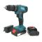 
					Шуруповерт BSAD із двома батареями по 24V, зарядний пристрій, Blue, Box