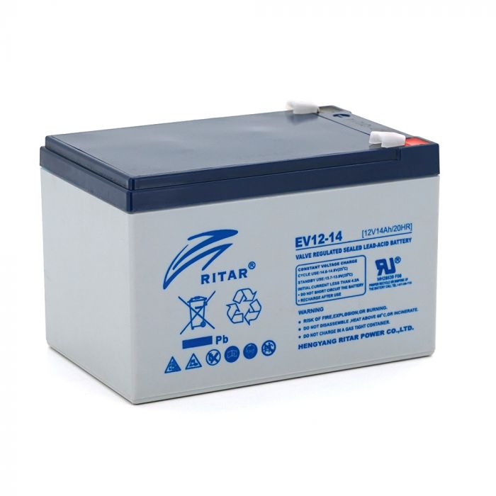 
					Тяговый  аккумулятор RITAR EV12-14,12V 14Ah, F2 ( 151 х 99 х 97 ), Q4