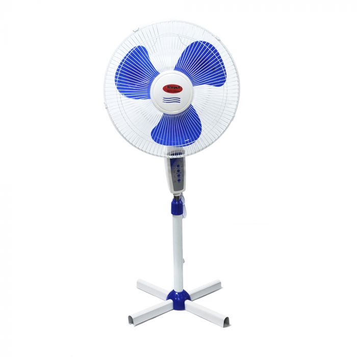 
					Вентилятор підлоговий WX-1603R + пульт, поворот 120°, ціна за ящик(4шт), 3 режими, 220V, Box