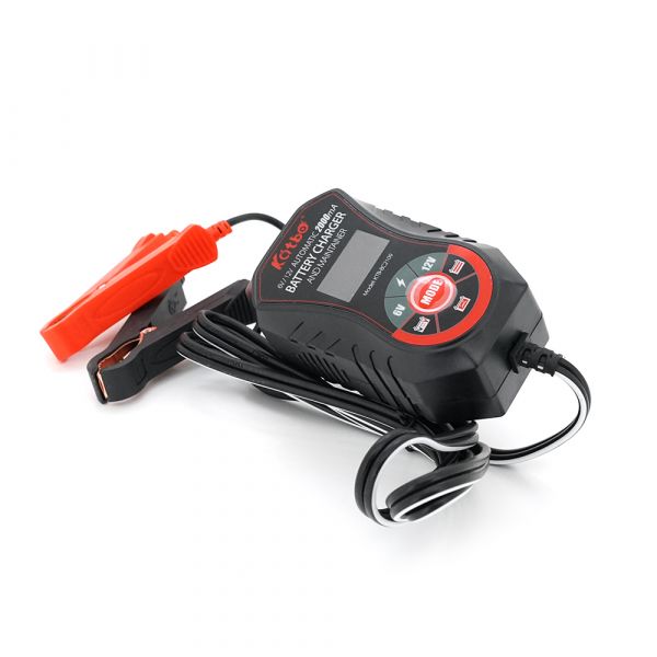 
					Автоматичне ЗУ для акумулятора 6V/12V (MF, WET, AGM, GEL), Katbo KTB-BC2109, 210-240V, LCD, крокодили