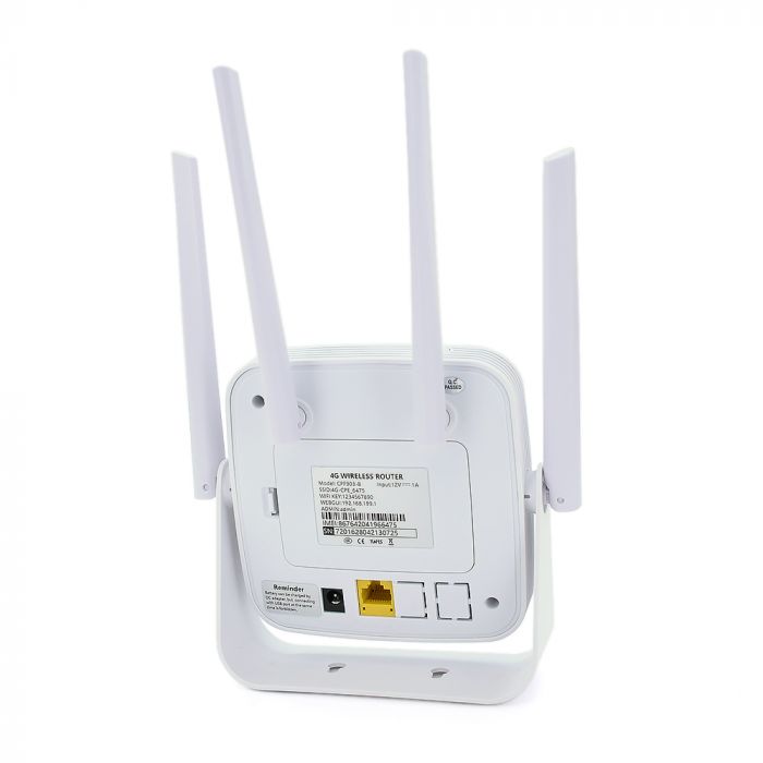 
					Бездротовий маршрутизатор CPE903 4G, провідна та бездротова передача, WIFI: 2.4G, 1 порт RJ45, LCD, акумулятор 3000 мАг