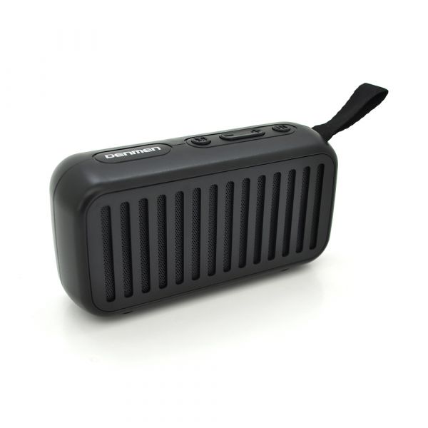 
					Bluetooth колонка Denmen DR08, 3W, USB, корпус паласмас, Black, BOX