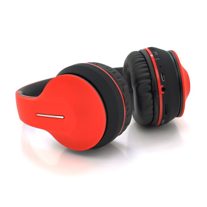 
					Ігрові Bluetooth навушники iKAKU KSC-288 DIANMING, Red