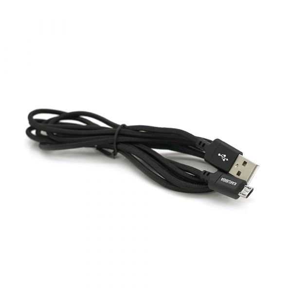 
					Кабель iKAKU KSC-698 XIANGSU Smart fast charging data cable for micro, Black, довжина 2м, BOX
