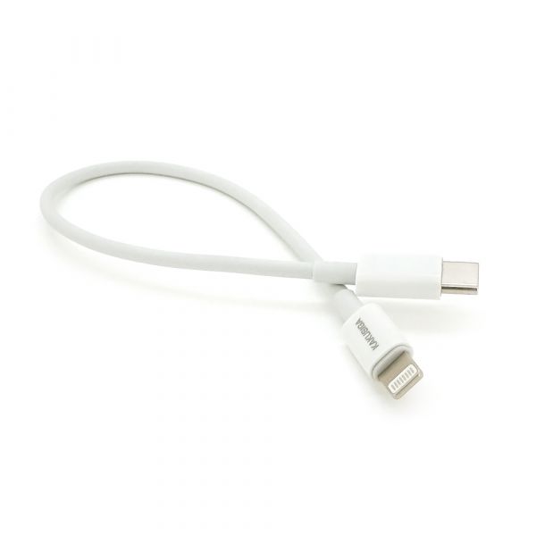 
					Кабель iKAKU KSC-653 FEIYUE PD100W fast charging short cable (Type-C to Lightning), White, довжина 0.25м, BOX