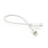 
					Кабель iKAKU KSC-653 FEIYUE PD100W fast charging short cable (Type-C to Lightning), White, довжина 0.25м, BOX