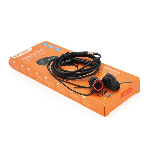 
					Навушники провідні iKAKU KSC-706 XIANGLING з мікрофоном, Black, Bох