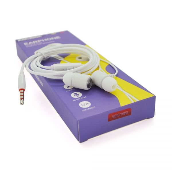 
					Навушники провідні iKAKU KSC-666 KUYA з мікрофоном, White, Bох