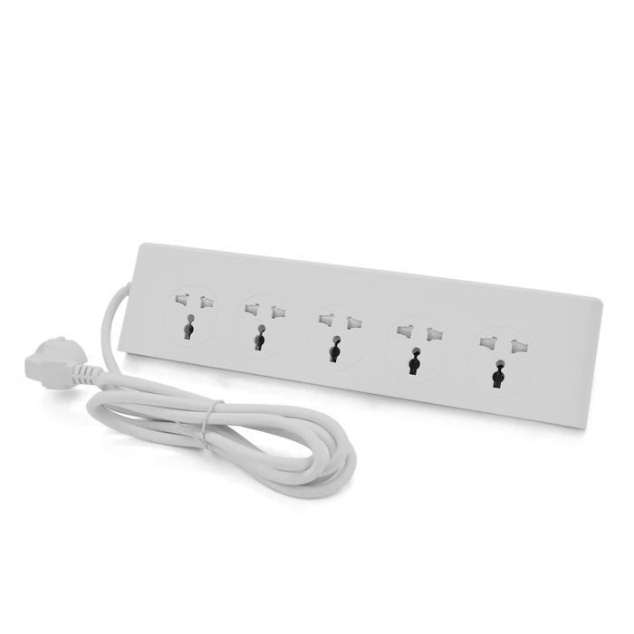 
					Мережевий фільтр LDNIO SC10610, 10 Розеток + 6 USB, 2 м, перетин 3х0,75мм, White, Box