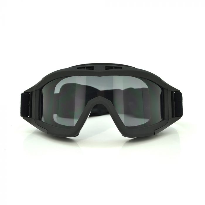 
					Тактичні окуляри панорамні, Black, Box