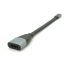 
					Конвертер Type-C (тато)/HDMI (мама), 18cm, плоский, Black-gray